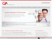Tablet Screenshot of cvaweb.it
